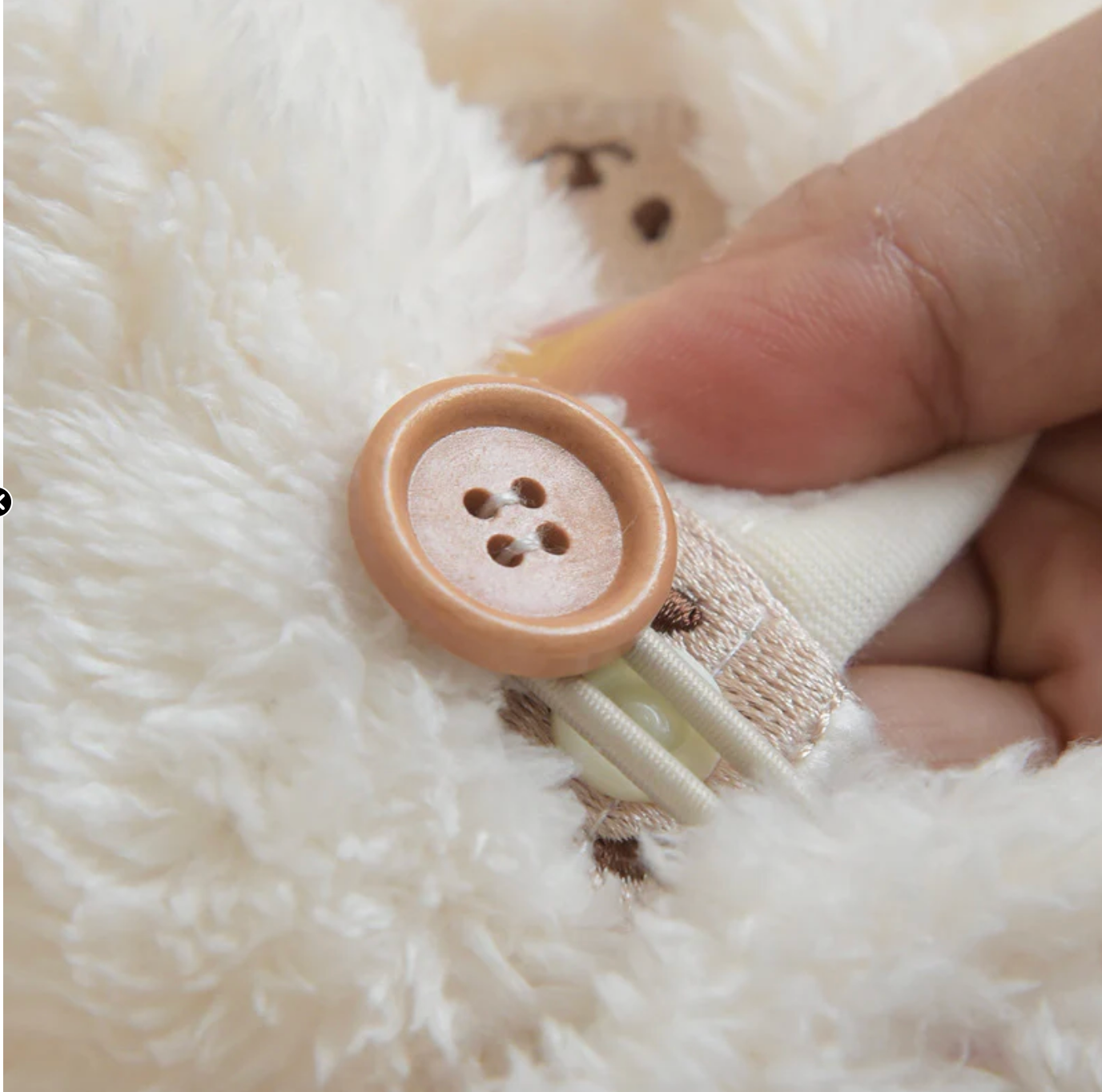 Manteau Cape Polaire Porte-Bébé