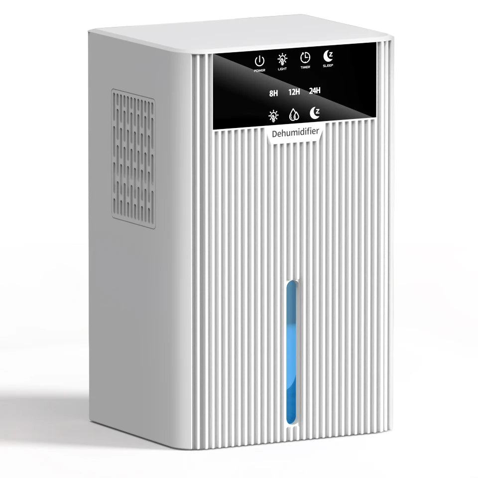 Déshumidificateur d’Air Portable – Grande Capacité et Écran LED – Chambre et Salle de bain