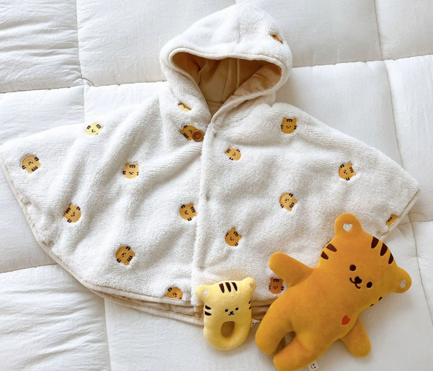 Manteau Cape Polaire Porte-Bébé